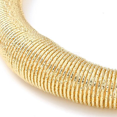 Iron Round Snake Chains Choker Necklaces NJEW-P289-04G-1
