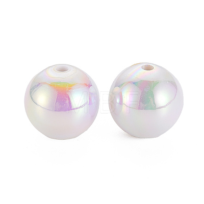 Opaque Acrylic Beads X-MACR-S370-18mm-01-1