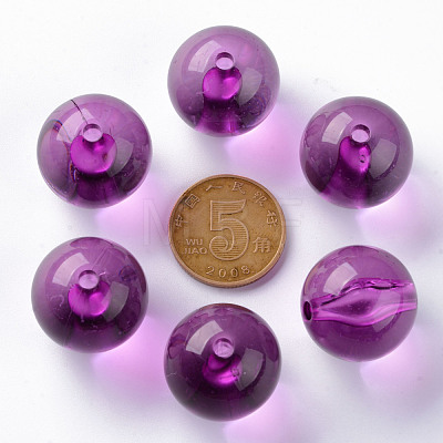 Transparent Acrylic Beads MACR-S370-A20mm-743-1