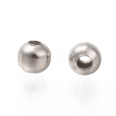 Round 316 Surgical Stainless Steel Spacer Beads X-STAS-N032-02-3mm-1