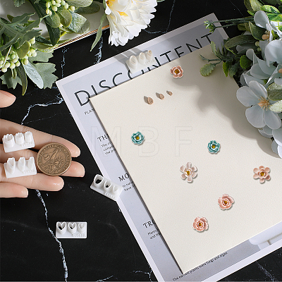 5Pcs 5 Styles Petal Resin Clay Cutters DIY-CP0010-35-1