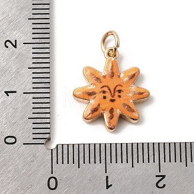 Printed Brass Pendants LS-KK-H253-01A-G-1