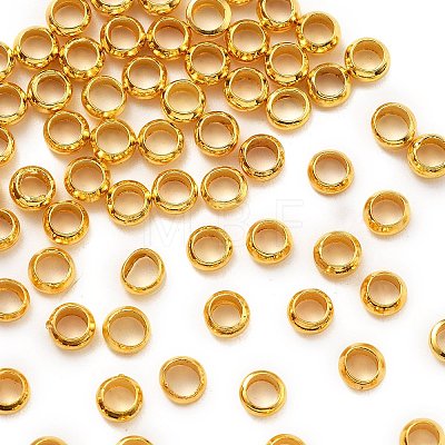 Brass Crimp Beads KK-S509-01G-05-1