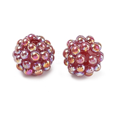 Opaque Acrylic Beads AC-CBA4D01-04F-1