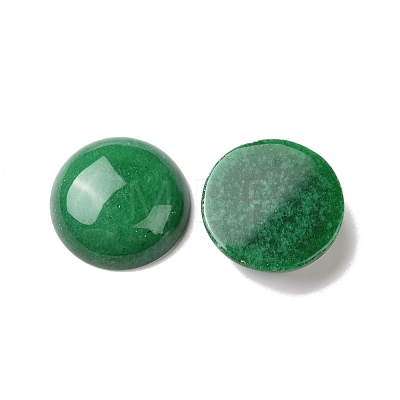 Dyed & Heated Natural White Jade Cabochons G-G864-09A-1