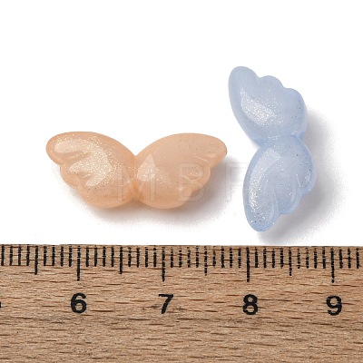Luminous Transparent Acrylic Beads LACR-S001-08-1