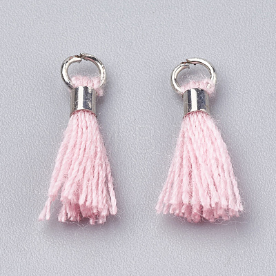 Polycotton(Polyester Cotton) Tassel Pendant Decorations FIND-S275-27P-1