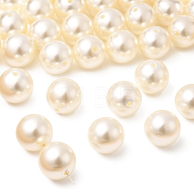 ABS Plastic Imitation Pearl Round Beads X-SACR-S074-20mm-A41-1