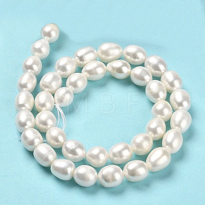 Natural Cultured Freshwater Pearl Beads Strands PEAR-E016-086-1