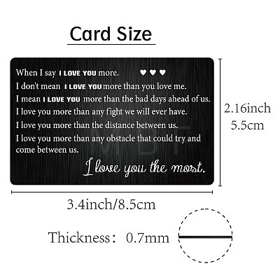 Rectangle 201 Stainless Steel Custom Blank Thermal Transfer Wallet Card DIY-WH0252-001-1