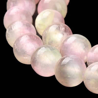 Natural Selenite Beads Strands G-P493-01P-1