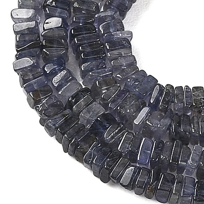 Natural Iolite Beads Strands GG-CBA1D78-A03-1
