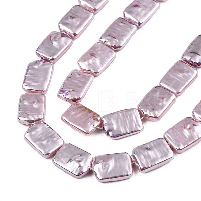 ABS Plastic Imitation Pearl Beads Strands KY-N015-07-A04-1