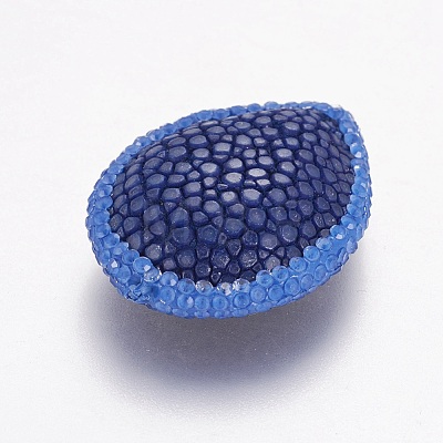 Polymer Clay Rhinestone Beads RB-F030-02A-1
