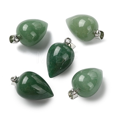Natural Green Aventurine Pendants GG-K002-13Q-1