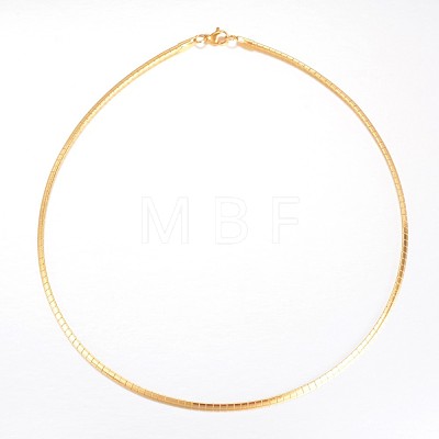 304 Stainless Steel Necklaces X-NJEW-D274-01G-1