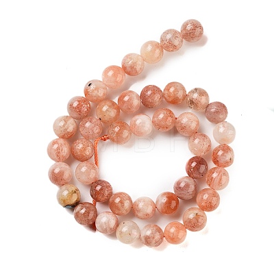 Natural Sunstone Beads Strands G-P488-04C-01-1