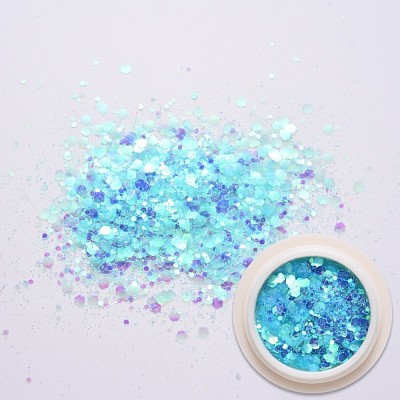 Shiny Nail Art Glitter Flakes MRMJ-T063-373L-1