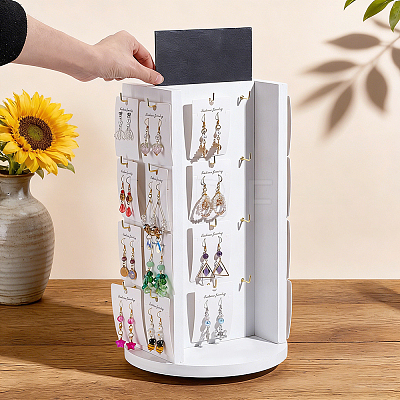 Wooden Earring Display Stand EDIS-WH0016-083A-1