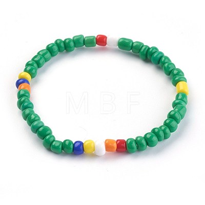 Kids Stretch Bracelets BJEW-JB03938-1