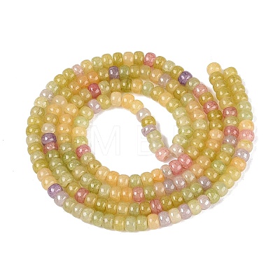 Ombre Effect Dyed Glass Beads Strands GLAA-Q106-05A-A04-1