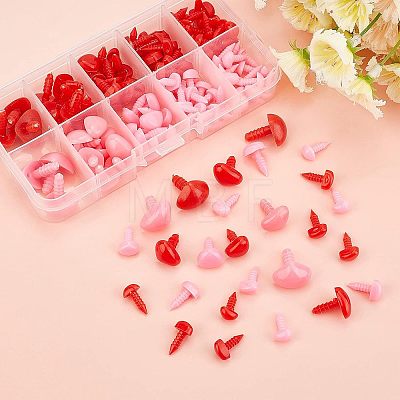 Resin Doll Nose with Washers DIY-WH0209-06B-1