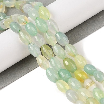 Natural Agate Beads Strands G-Q194-B01-01E-1