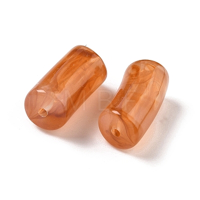 Acrylic Imitation Gemstone Beads X-MACR-K359-66F-1