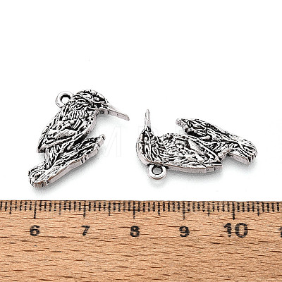 Tibetan Style Alloy Pendants TIBE-N014-20AS-1
