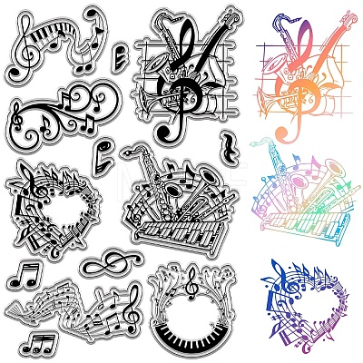 Custom PVC Plastic Clear Stamps DIY-WH0439-0279-1