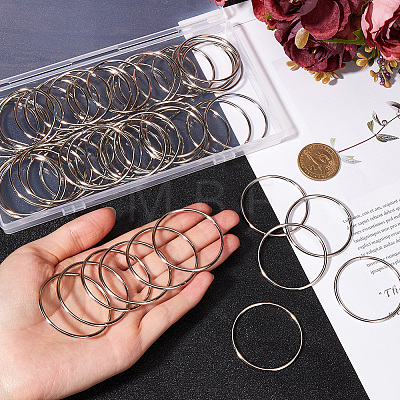 Iron Open Jump Rings FIND-SP0002-63C-1