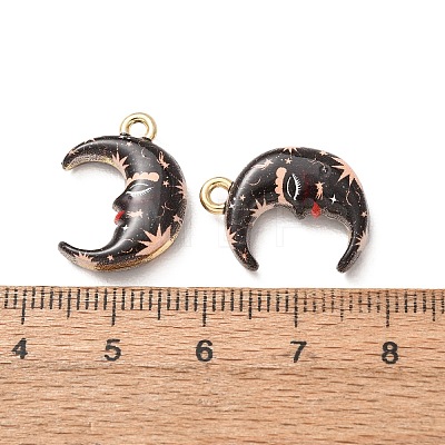 Printed Alloy Pendants AL-CBA7256-26G-02-1