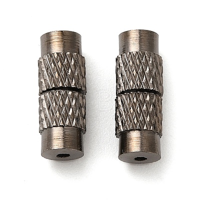 Brass Screw Clasps X1-KK-G186-B-1