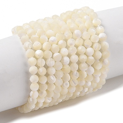 Natural Trochus Shell Beads Strands SHEL-P017-05-1
