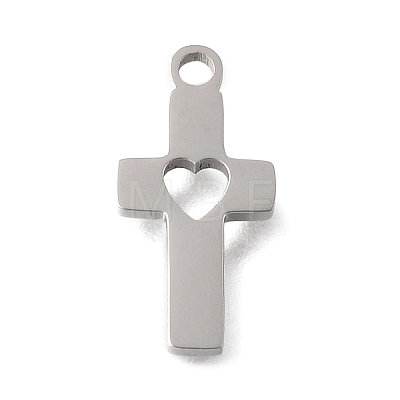 Easter 304 Stainless Steel Pendants STAS-E532-02G-1