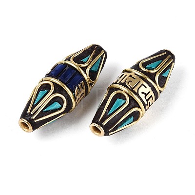 Handmade Indonesia Beads IPDL-N004-09B-C-1