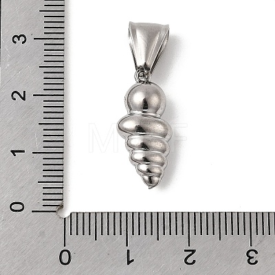 304 Stainless Steel Pendant Rhinestone Settings STAS-B167-13B-P-1