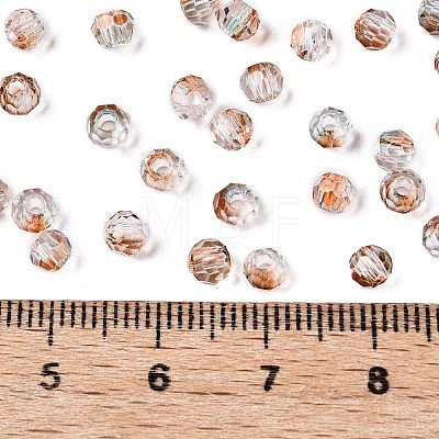 Baking Paint Electroplate Transparent Glass Seed Beads SEED-N006-07N-1