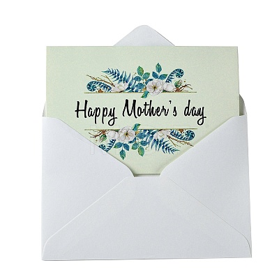 Mother's Day Gift Cards AJEW-E058-01C-1