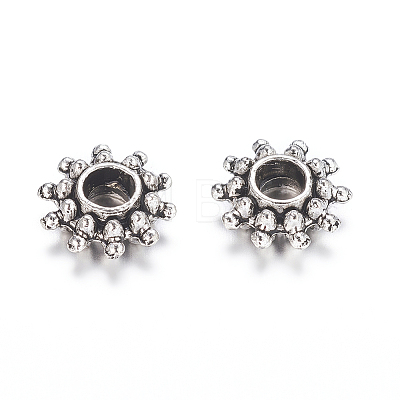 Tibetan Style Spacer Beads LS-LFH10384Y-1