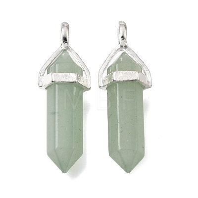 Natural Green Aventurine Pendants G-H360-01S-10-1