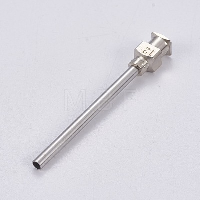 Stainless Steel Fluid Precision Blunt Needle Dispense Tips TOOL-WH0117-15G-1