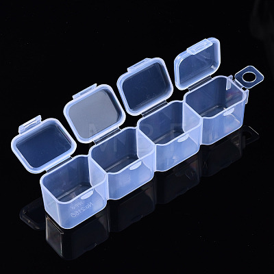 Rectangle Polypropylene(PP) Bead Storage Containers CON-Q040-001-1