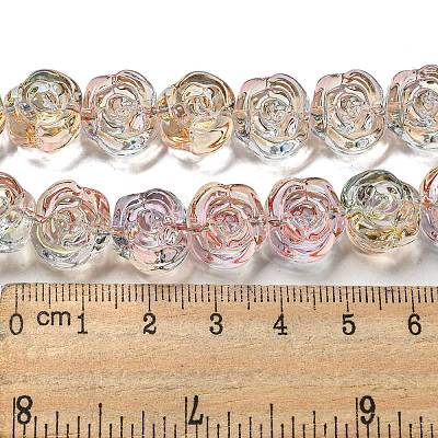 Glass Beads Strands GLAA-B018-02C-1
