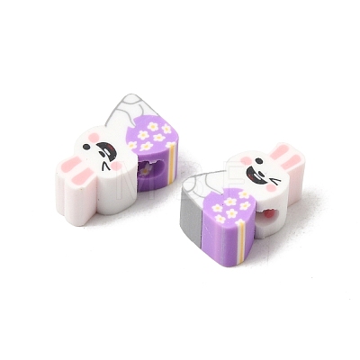 Easter Handmade Polymer Clay Beads CLAY-A006-01B-1