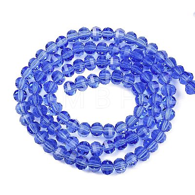 Transparent Glass Beads Strands LS-GLAA-G125-01A-06-1