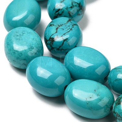 Natural Howlite Beads Strands G-B049-D01-03A-1