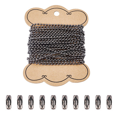 DIY Ball Chain Necklaces Making Kits DIY-TADJ0001-03-1