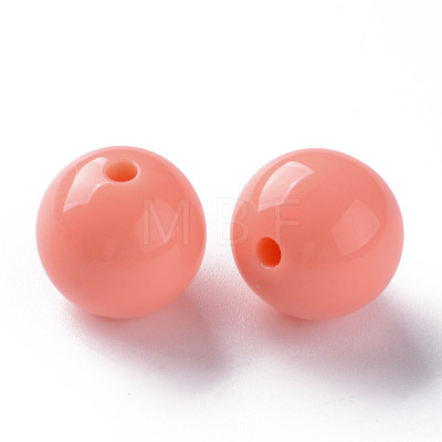 Opaque Acrylic Beads MACR-S370-C16mm-SS2109-1