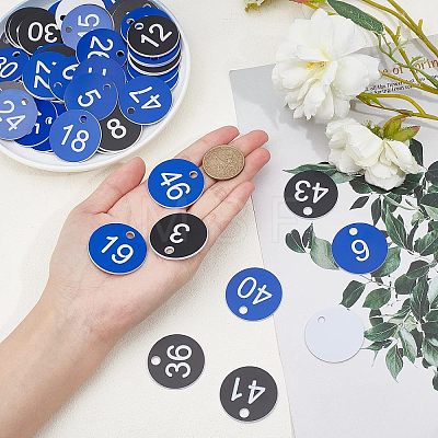 Olycraft Number Tag Set DIY-OC0007-34-1